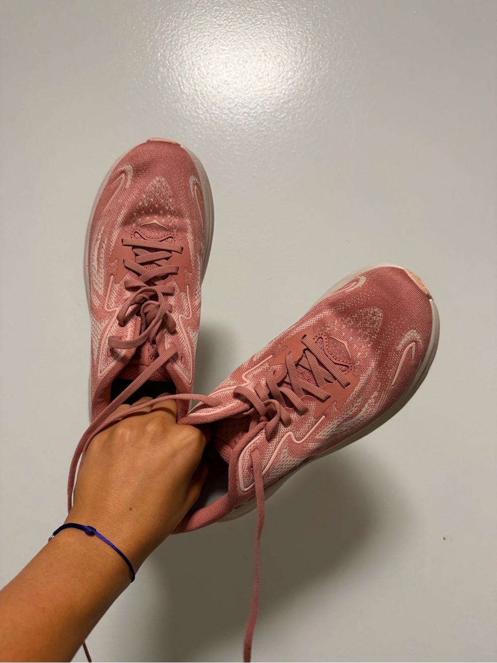 Hoka Clifton 10 Womens Dusty Rose Athletic Running Shoes